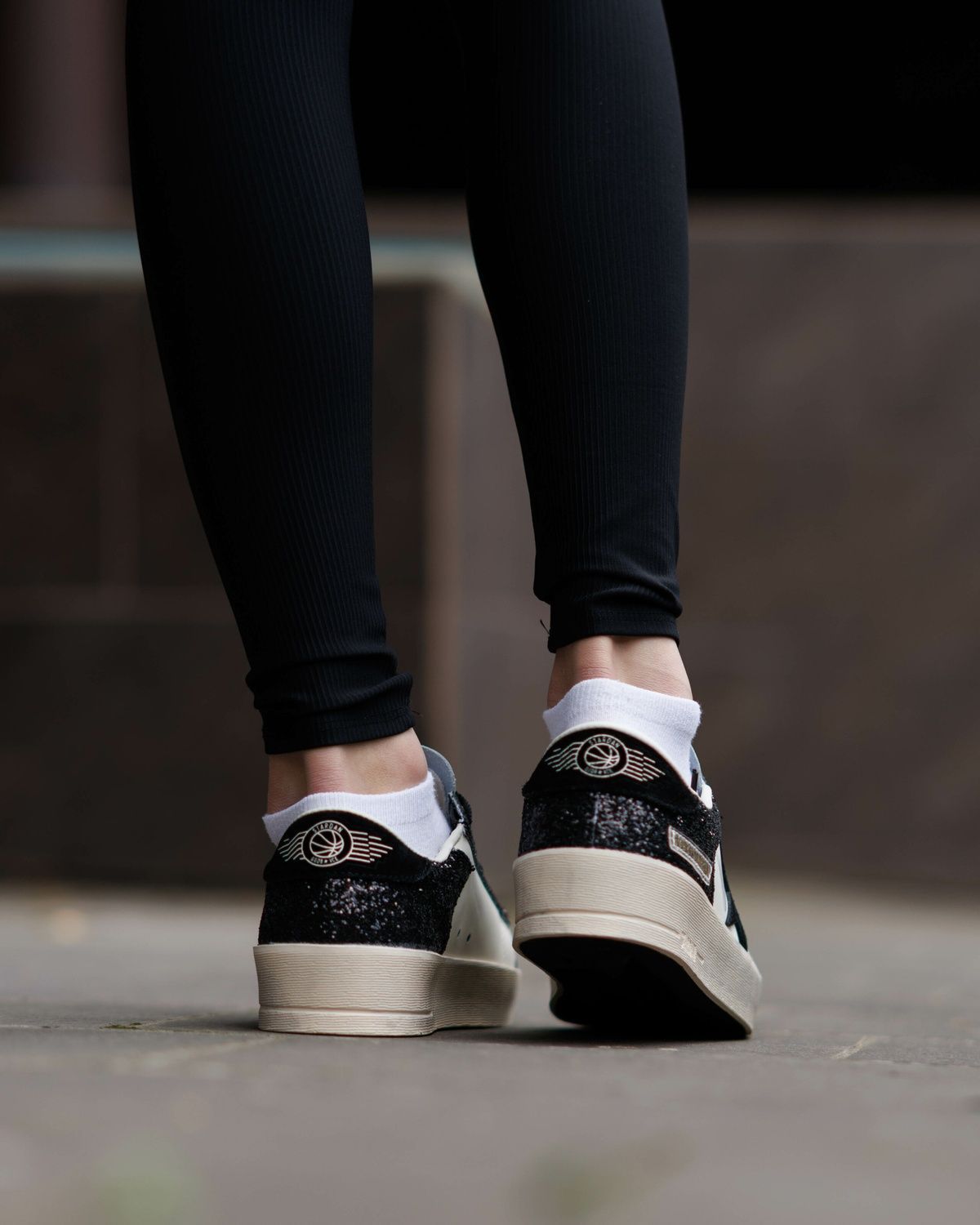Кросівки Golden Goose GGDB Stardan Black White GG003 фото